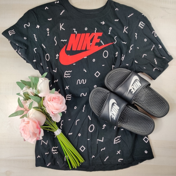 Nike Tops - NIKE font crazy algebra T-shirt